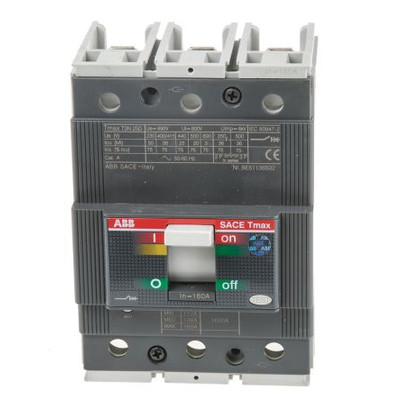 Выключатель автоматический ABB Tmax XT2N 160 TMA 100-1000 3p F F