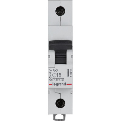 Автоматический выключатель Legrand Rx3 4,5ka 25а 1п C артикул 419666