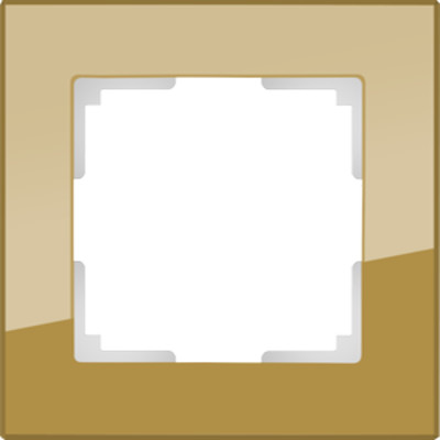 WL01-Frame-01 / Рамка на 1 пост (бронзовый)