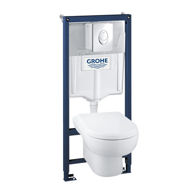 GROHE Solido
Комплект инсталляция и унитаз подвесной стандартные 39191000