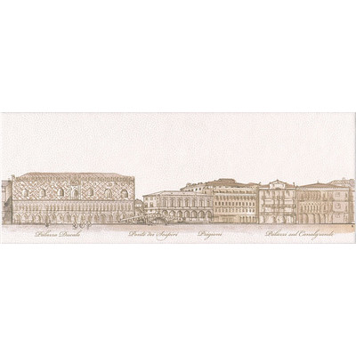 Декор Сафьян Панорама Venezia 15x40