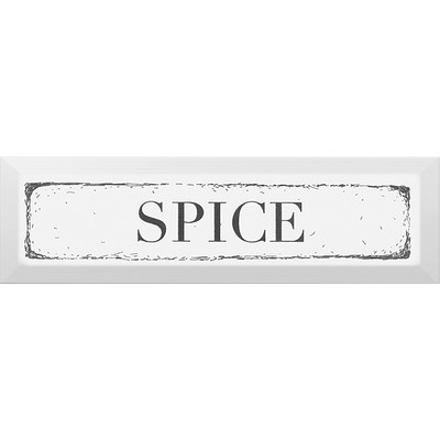 Декор Spice чёрный 8,5х28,5