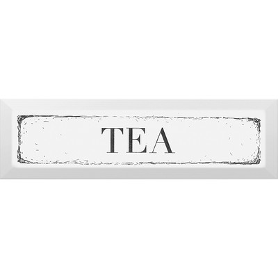 Декор Tea черный 8,5х28,5