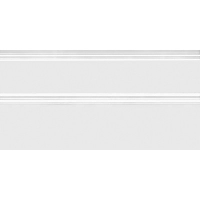 Плинтус Марсо белый обрезной 15х30