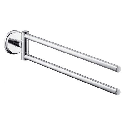 Полотенцедержатель двухрожковый Hansgrohe Logis Classic 41612000