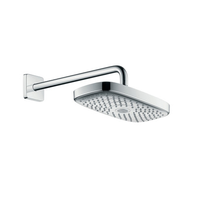 Верхний душ Hansgrohe 27385000 Raindance Select Raindance Select E 300 2jet с держателем 390