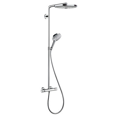 Hansgrohe 27133400 Raindance Select S 300 2jet Showerpipe, 1/2, белый/хром