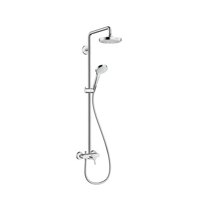 Душевая система со смесителем Hansgrohe 27255400 Croma Select S 180 2jet Showerpipe