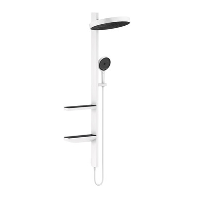 Душевая стойка Hansgrohe Rainfinity Showerpipe 360, скрытый монтаж, белый матовый, требуется скрытая часть 26840180