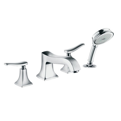 Hansgrohe 31314000 Metris Classic Смеситель на край ванны, на 4 отверстия, 1/2