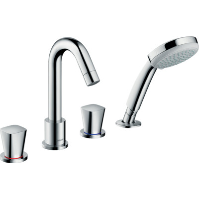 Hansgrohe 71314000 Logis Смеситель на край ванны, на 4 отверстия