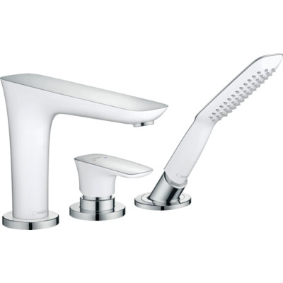 Hansgrohe 15432400 PuraVida Смеситель монтаж на край ванны, на 3 отверстия, 1/2