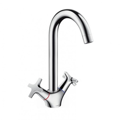 Смеситель для кухни, с двумя рукоятками Hansgrohe Logis Classic 71285000