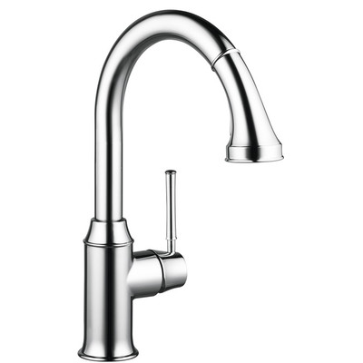 Смеситель для кухни с выдвижным душем Hansgrohe 14863000 Talis Classic