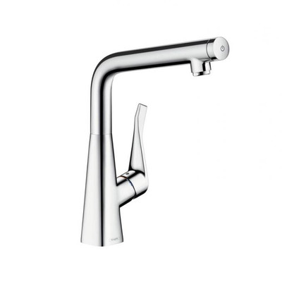 Смеситель для кухни Hansgrohe 14883800 Metris Select, под сталь