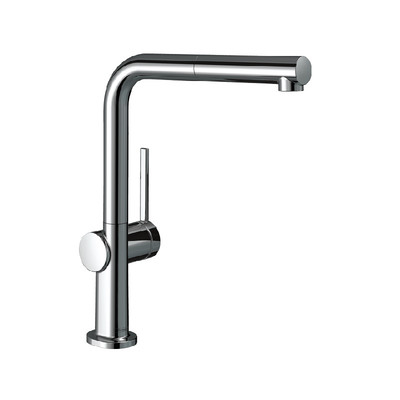 Кухонный смеситель Hansgrohe Talis M54, с вытяжным изливом, 1jet, sBox, хром