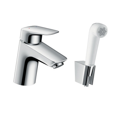 Смеситель для раковины с гигиеническим душем Hansgrohe 71290000 Logis