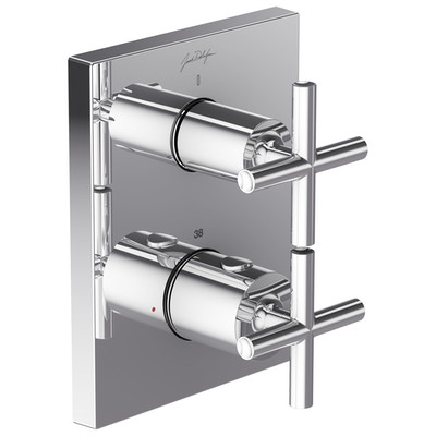 Термостатический смеситель с обратными клапанами, классический дизайн ручек E75388-CP Jacob Delafon