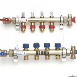 Распределительный коллектор Rehau Rautitan HKV-D на 9 групп