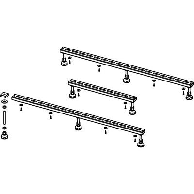 Ножки для душевого поддона Riho Basel 404, 414, 430 - 8 опор POOTSET63